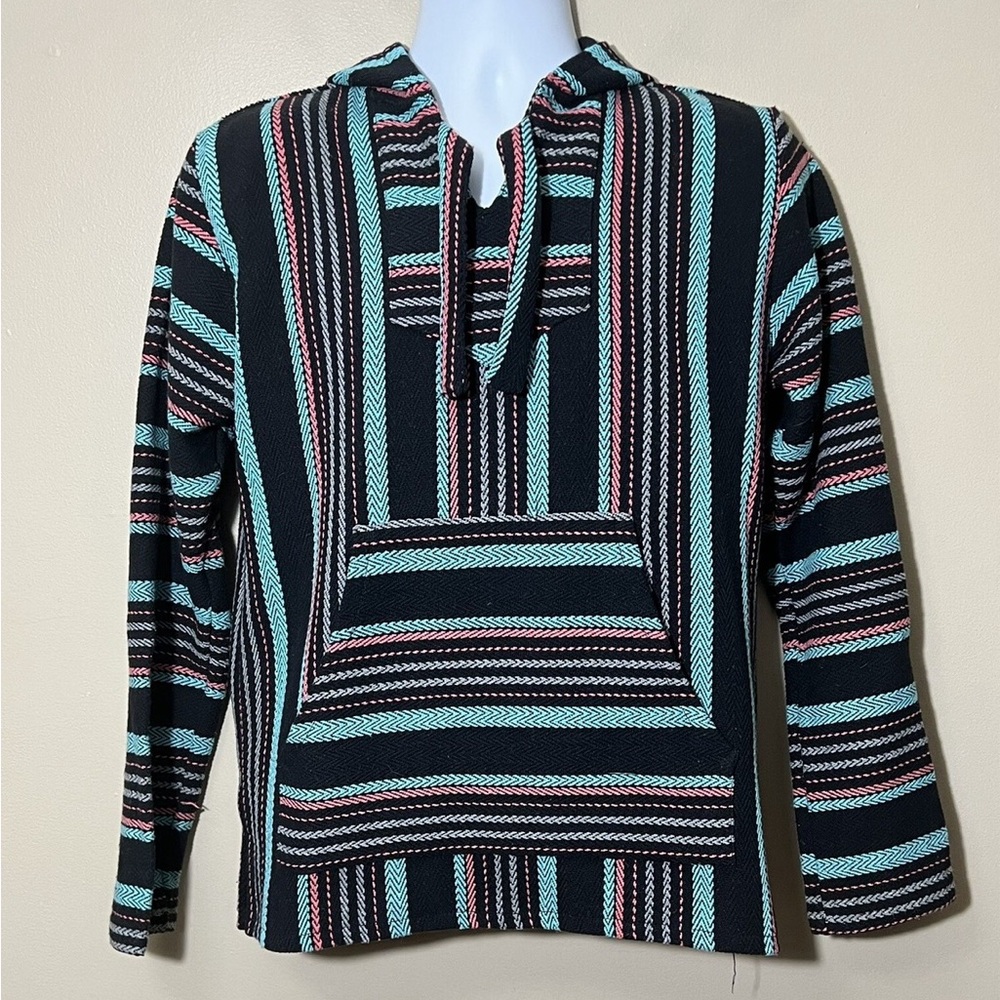Striped Baja Hoodie - Original Senor Lopez